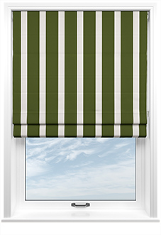 The British Stripe Co. Henry, Highlands No.1 - Roman Blind